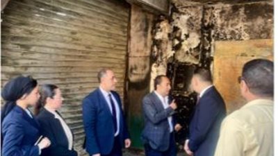 محل مغلق السبب.. النيابة الإدارية تكشف تفاصيل حريق ميدان الجيزة وإصابة طالبات باختناق