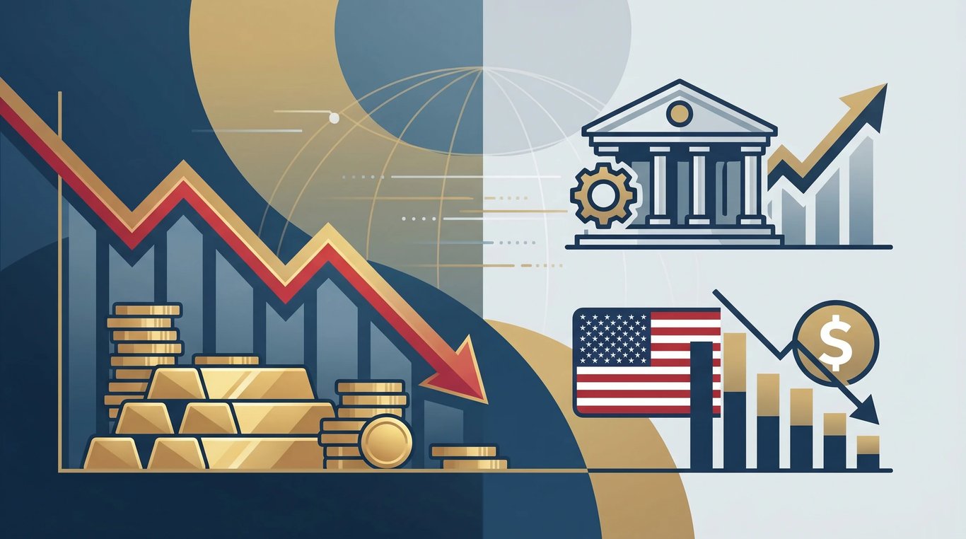 تراجع أسعار الذهب مع تلاشي رهانات خفض الفائدة الأمريكية بعد بيانات تضخم قوية