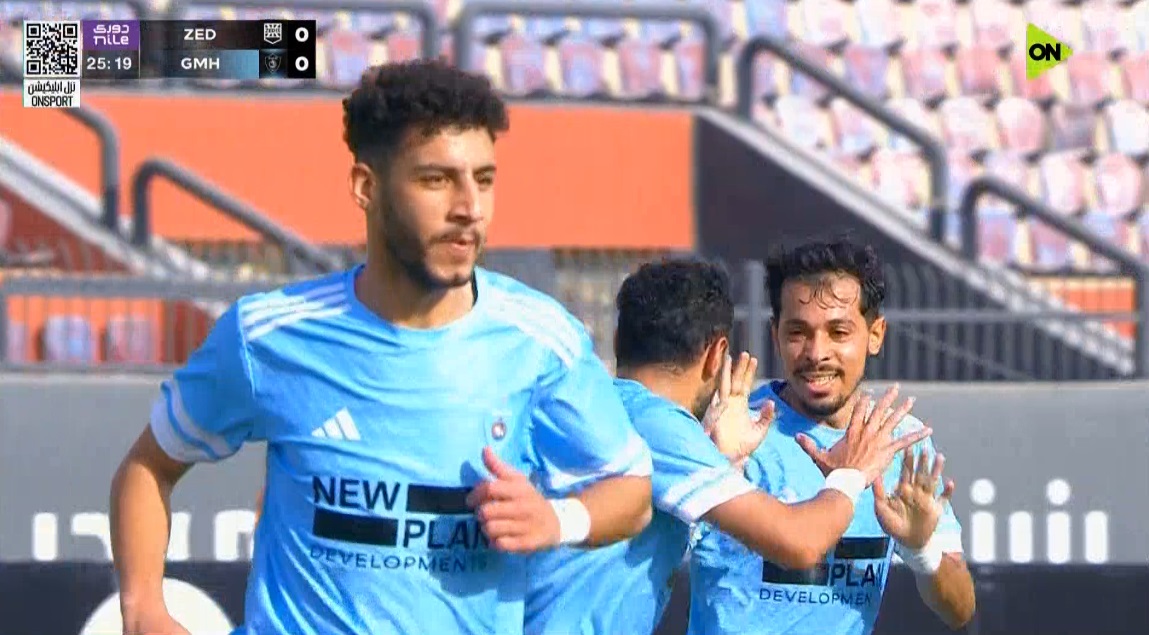 اهداف مباراة زد وغزل المحلة في الدوري المصري
