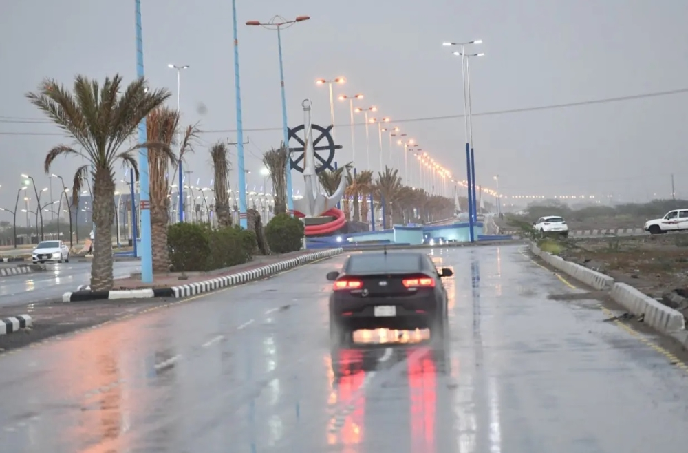 الأرصاد: هطول أمطار رعدية على مرتفعات جازان وعسير والباحة ومكة