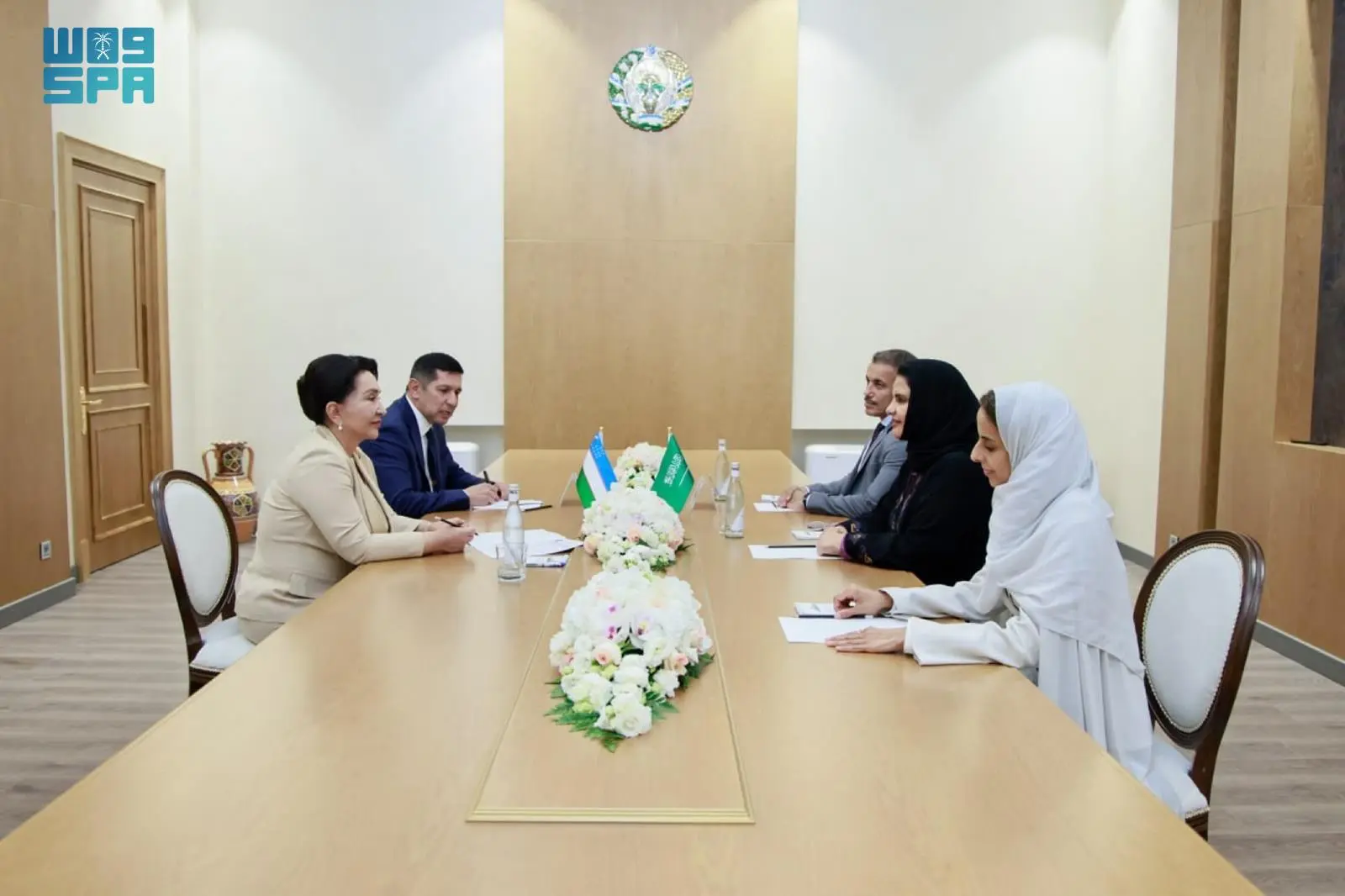 مساعد رئيس مجلس الشورى تبحث في أوزبكستان تعزيز التعاون البرلماني والعلاقات السعودية الأوزبكية
