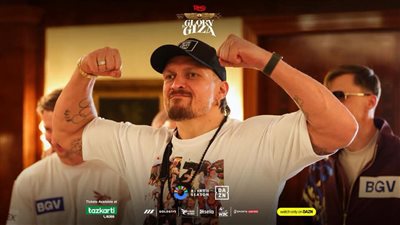 أولكسندر أوسيك يصل مصر للمشاركة في Glory in Giza أمام الأهرامات