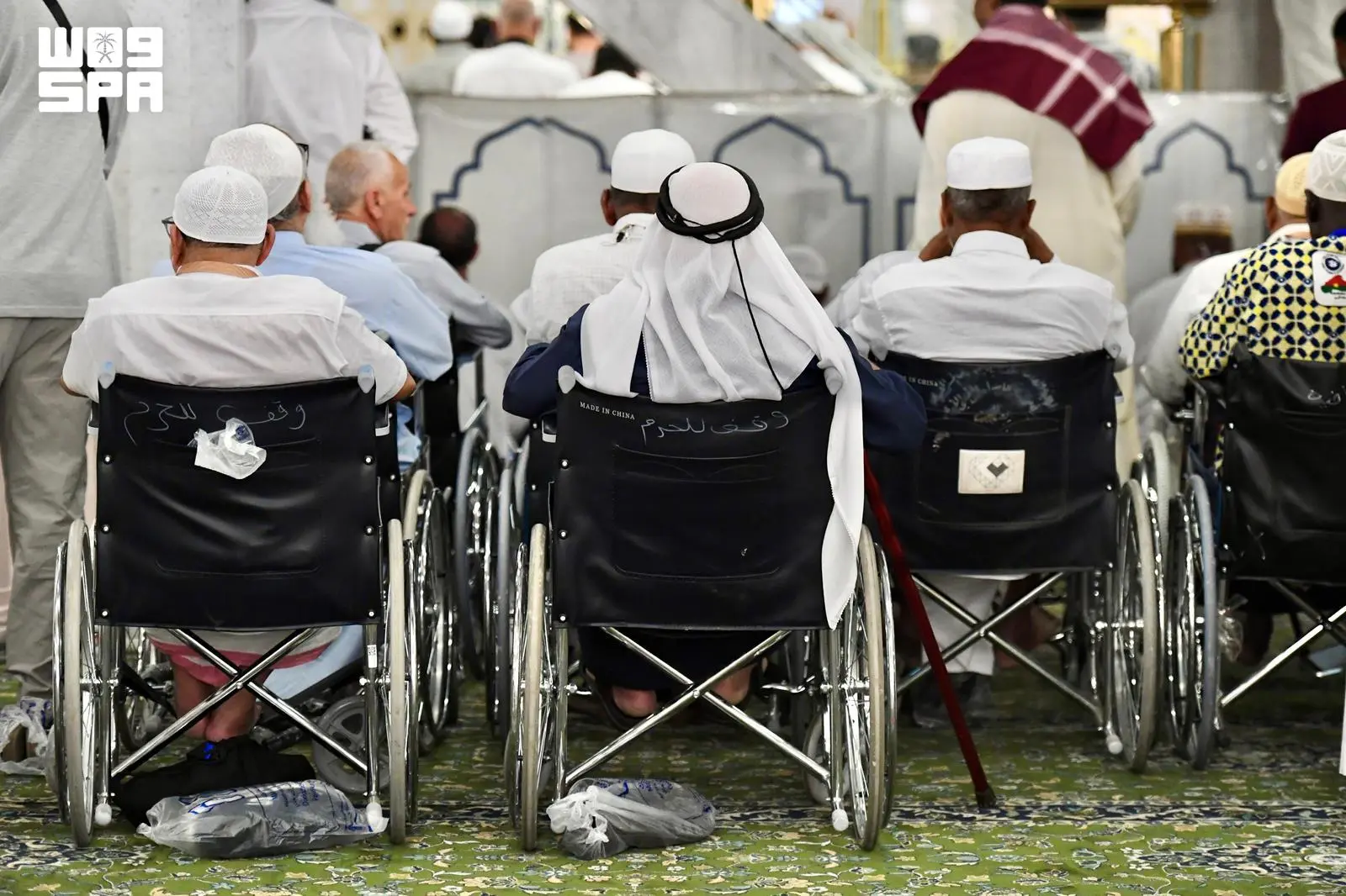 الهيئة العامة للعناية بالمسجد النبوي تسخّر 7500 كادر و4700 كرسي لخدمة الحجاج من ذوي الإعاقة وكبار السن