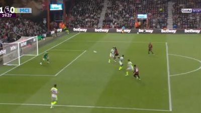 بورنموث ضد مان سيتي.. بورنموث يسجل الهدف الأول في مرمى مانشستر سيتي ويهدي آرسنال لقب الدوري الإنجليزي الممتاز