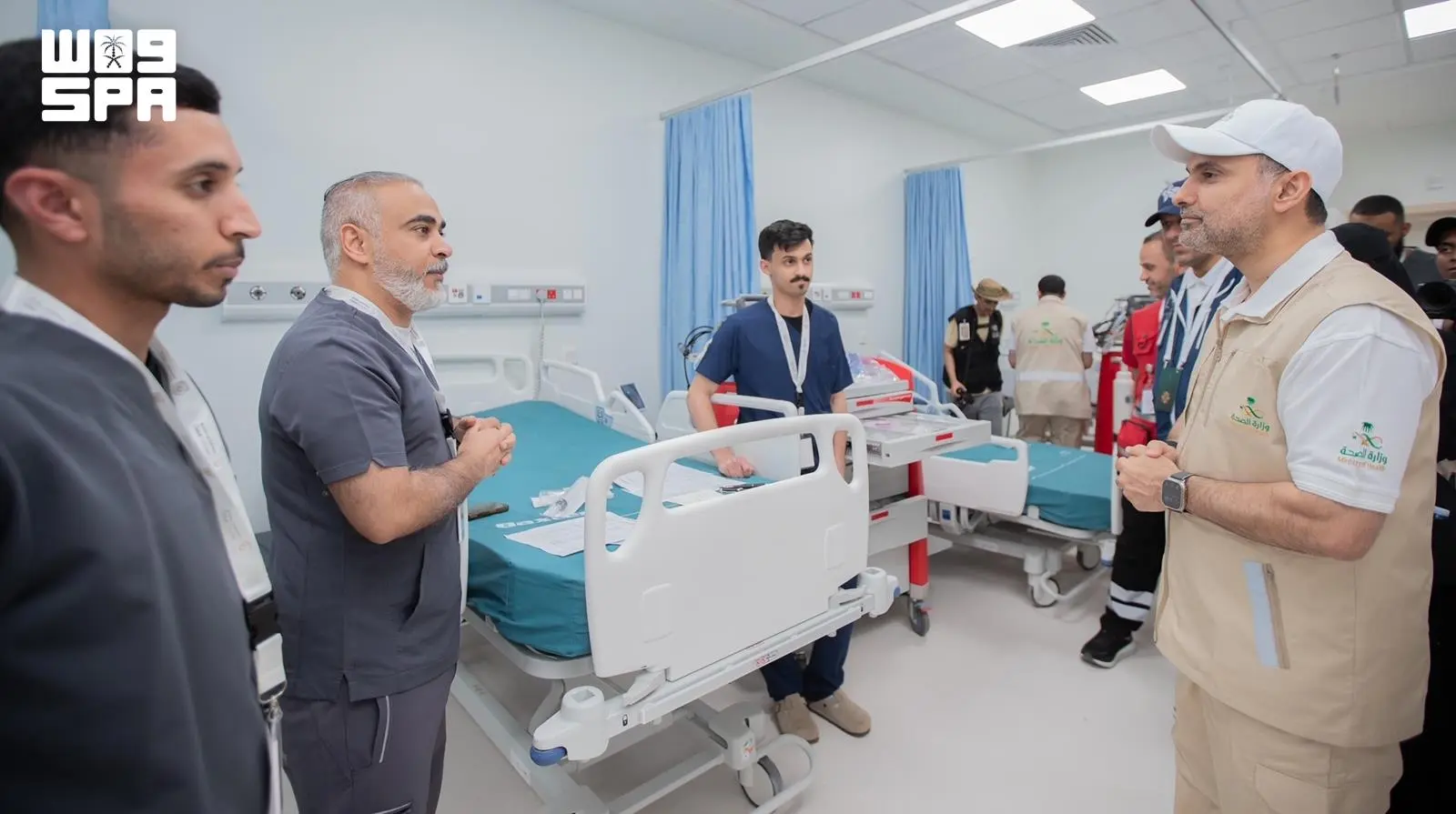 وزير الصحة يقف ميدانيًا على توسعة مستشفى منى ورفع جاهزية منشآت الحج الصحية 1447هـ