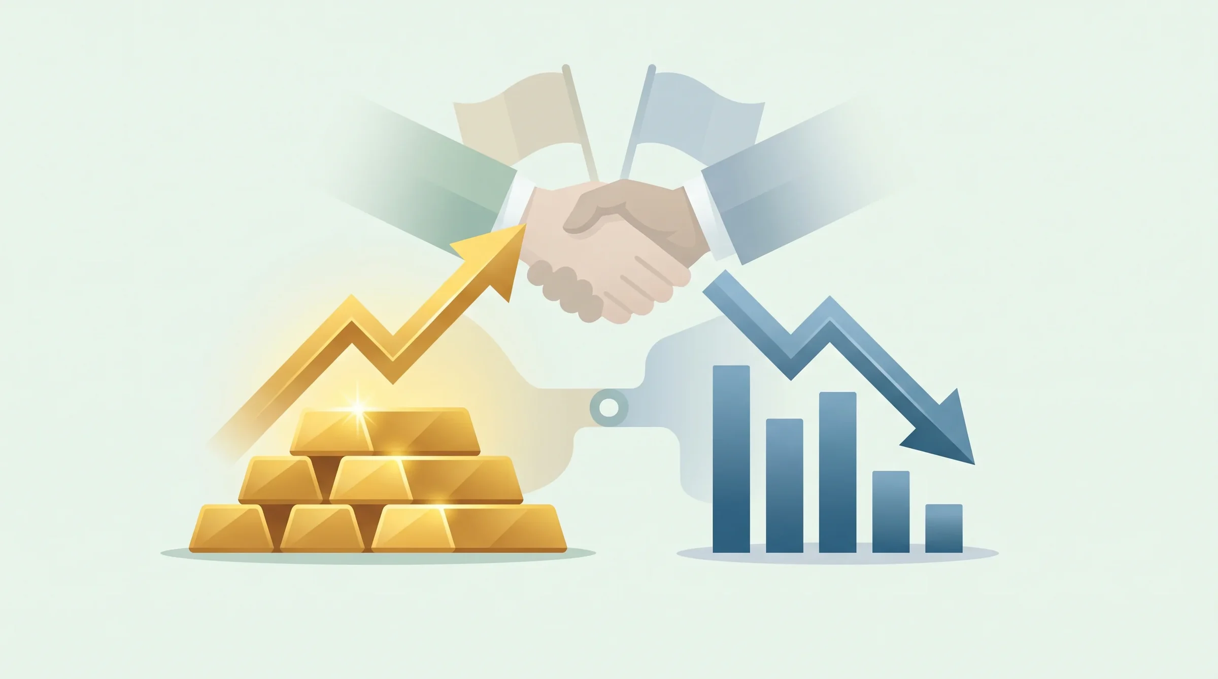 الذهب يرتفع فوق 4494 دولارًا للأوقية مدعومًا بتراجع عوائد السندات الأمريكية