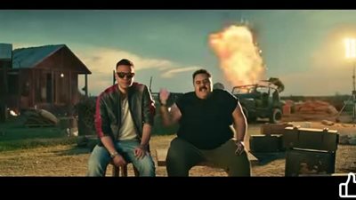 محمد إمام وشيكو يروجان لـ فيلم صقر وكناريا بأسلوب كوميدي وتركي آل الشيخ يعلن دعمه