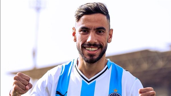 ناصر ماهر يحرز الهدف الثاني لبيراميدز أمام سموحة