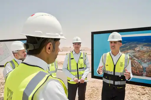 6.2 ملايين متر حفر و1.5 مليون ساعة آمنة ترسم ملامح مدينة إكسبو الرياض 2030 في وادي السلي