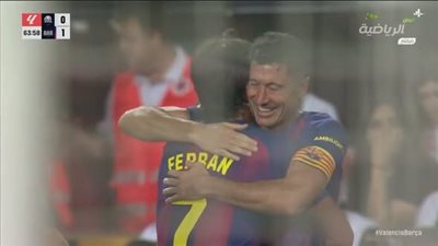 فالنسيا ضد برشلونة.. ملخص اهداف ونتيجه مباراة برشلونة وفالنسيا في الدوري الإسباني بعد مرور 70 دقيقة