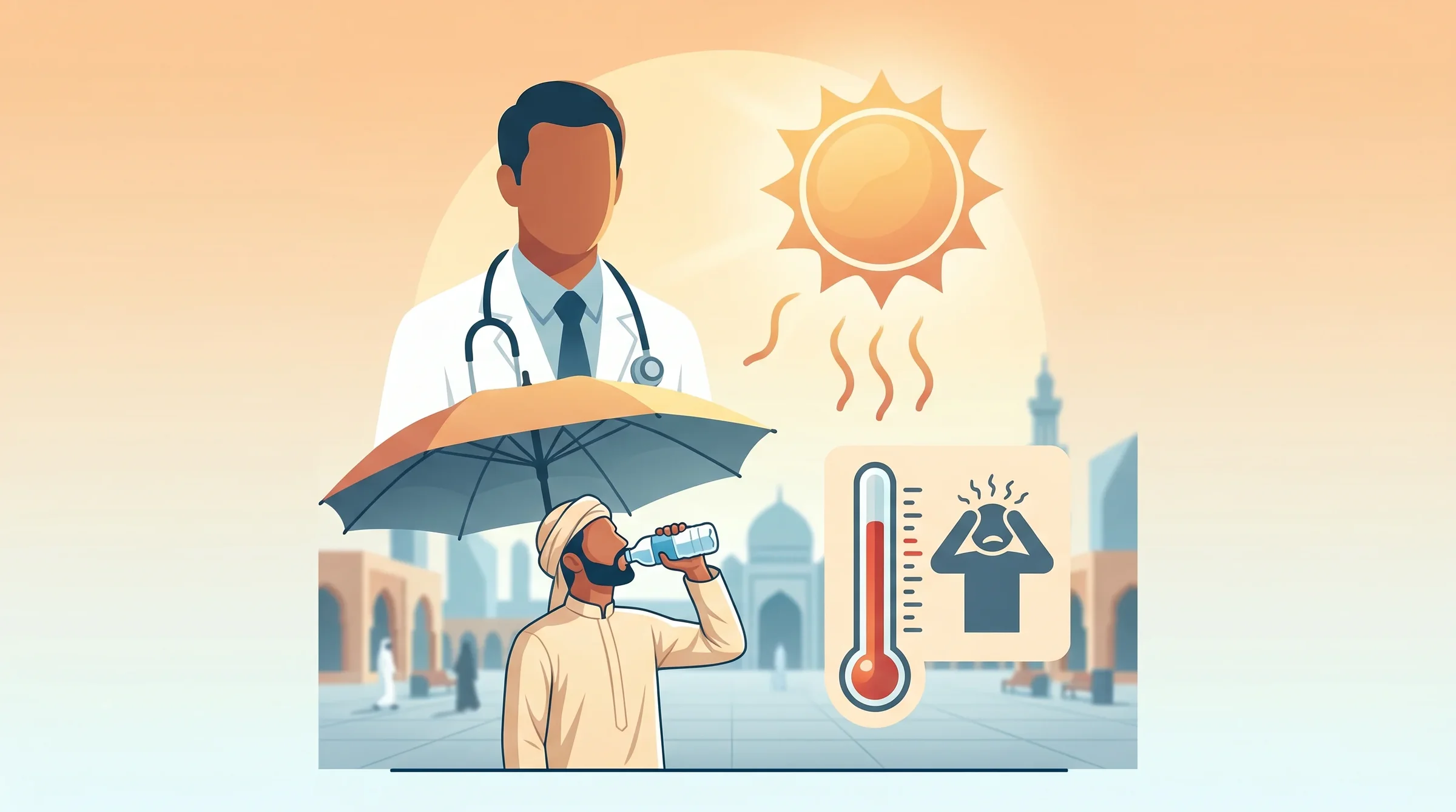أطباء طوارئ يحذّرون: تجاهل الإنهاك الحراري قد ينتهي بضربة شمس قاتلة مع موجات الحر