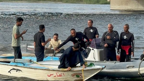 انتشال جثمان طالب والبحث مستمر عن مفقود آخر في نهر النيل بنجع حمادي