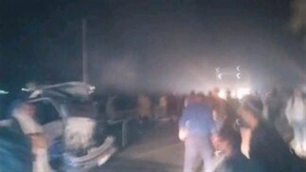 إصابة شخص جراء تصادم سيارة ودراجة نارية في المنيا