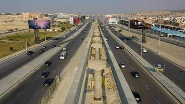 تحويلات مرورية جديدة لرفع كفاءة طبقة الإسفلت بكوبري 6 أكتوبر
