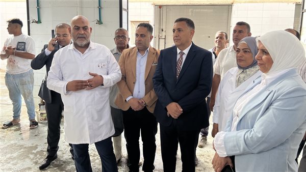 محافظ القليوبية يزور مجزر كفر سعد في بنها لمتابعة الإجراءات البيطرية خلال عيد الأضحى