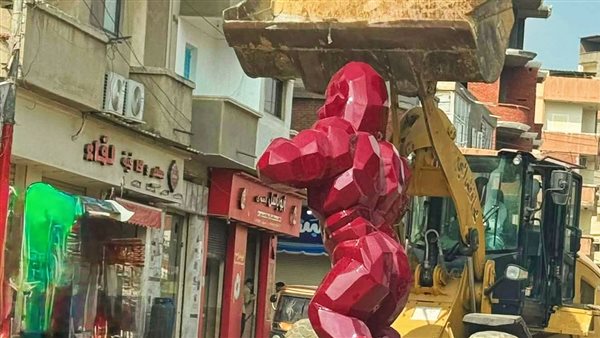 إعادة هيكلة مجسم كينج كونج في حديقة أبو المطامير بالبحيرة