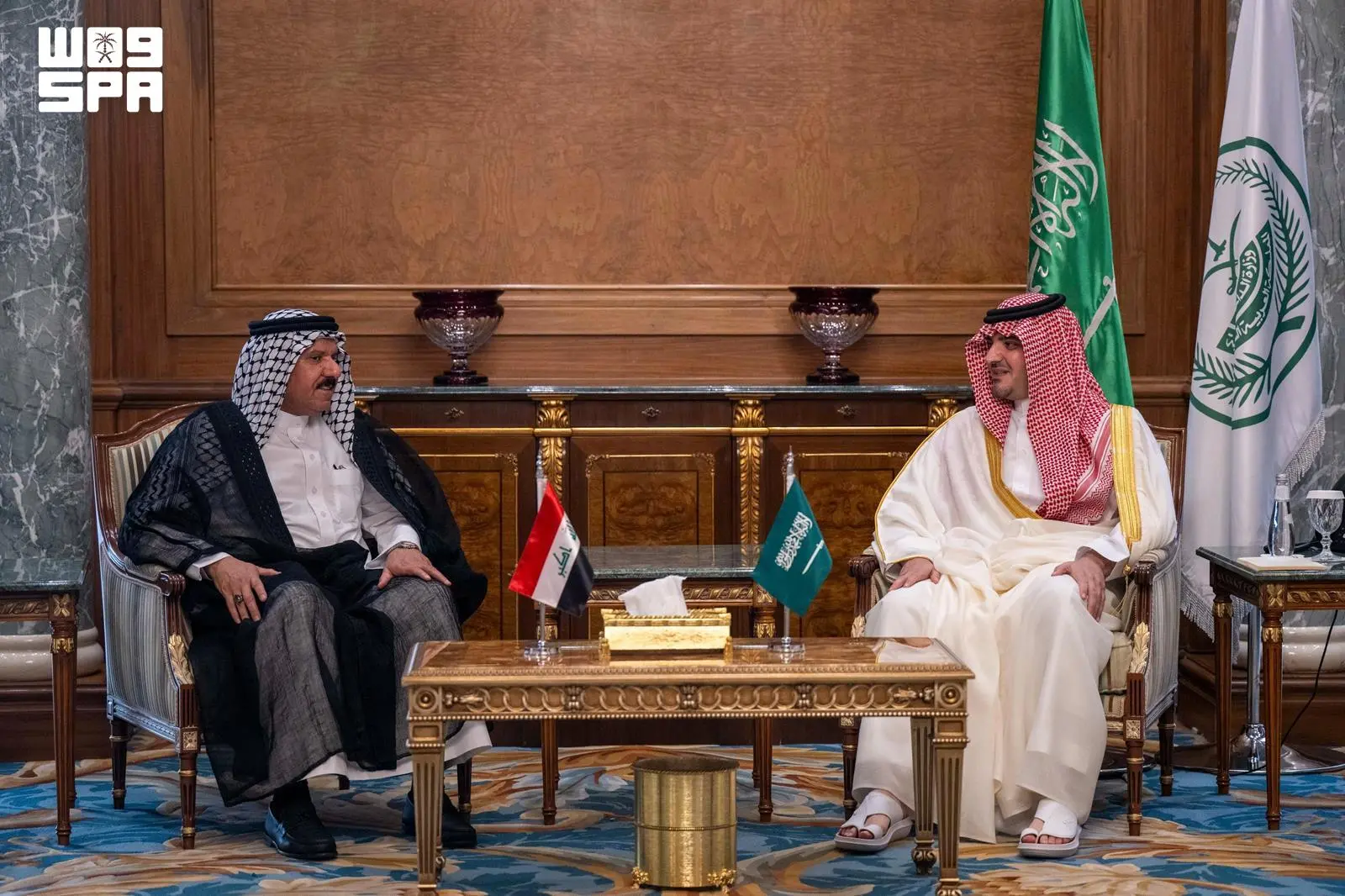 وزير الداخلية يعقد لقاءات أمنية مع مسؤولي الكويت ولبنان والعراق وباكستان