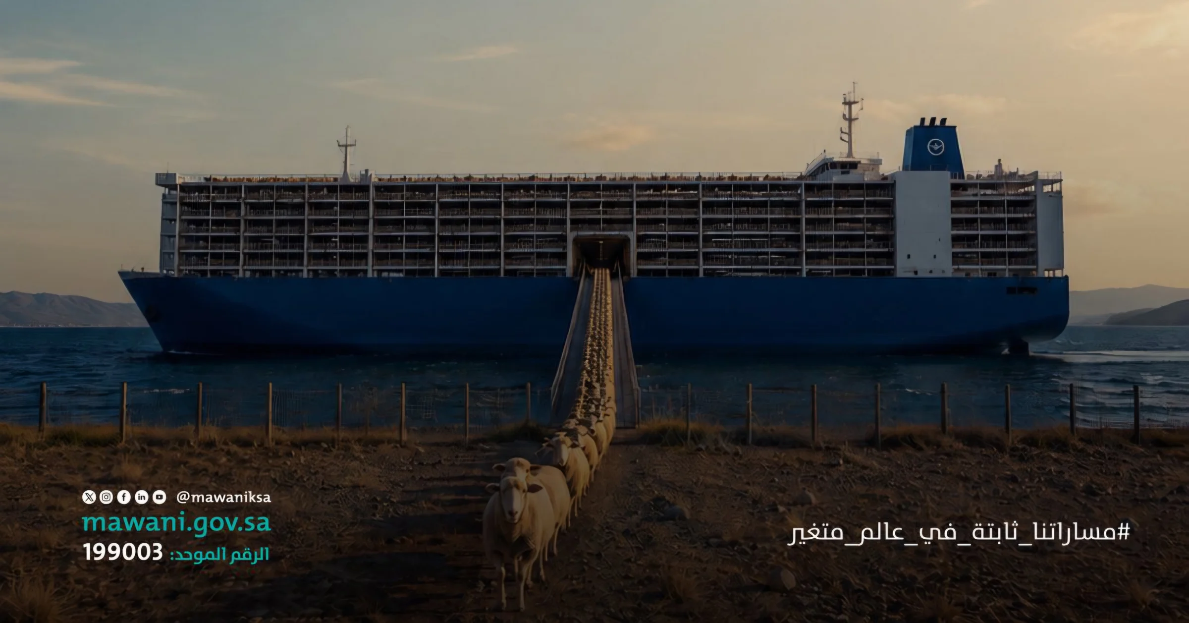 ميناء جدة الإسلامي يسجل رقماً قياسياً في تفريغ المواشي الحية خلال يوم واحد