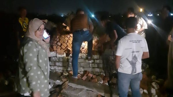 إزالة سريعة لمقبرة مخالفة في المنوفية خلال عطلة العيد