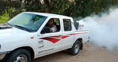 فرق مكافحة الحشرات تنتشر في الشرقية للحد من الملاريا والفلاريا