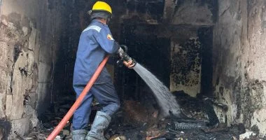 إخماد حريق تجاري في بنها بدون سقوط إصابات بشرية