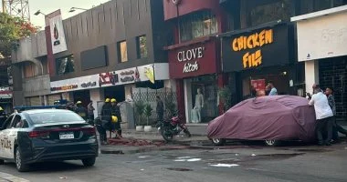 إخماد حريق اندلع في مغسلة نادي الترسانة