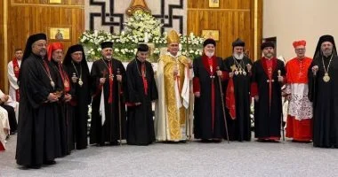 بغداد تستقبل مراسم تزكية البطريرك الجديد للكنيسة الكلدانية بحضور الأنبا إبراهيم إسحق