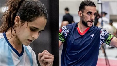 إنجاز مصري.. أدهم حاتم ونور يسري يتأهلان لبطولة العالم للريشة الطائرة