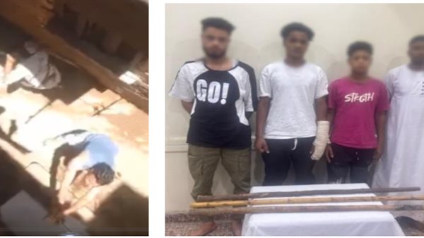 ضبط طرفي مشاجرة بالعصي والحجارة في قنا بسبب خلافات الجيرة