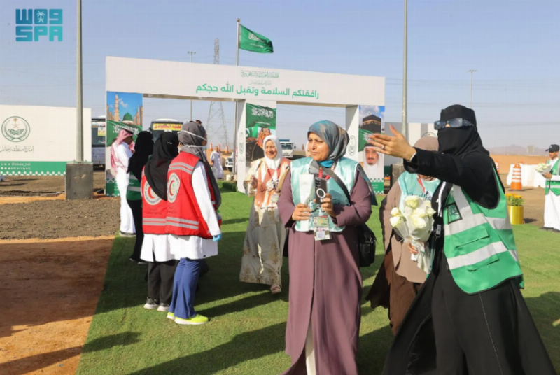 مدينة الحجاج بحائل تستقبل دفعة من حجاج العراق وسط تكامل الخدمات