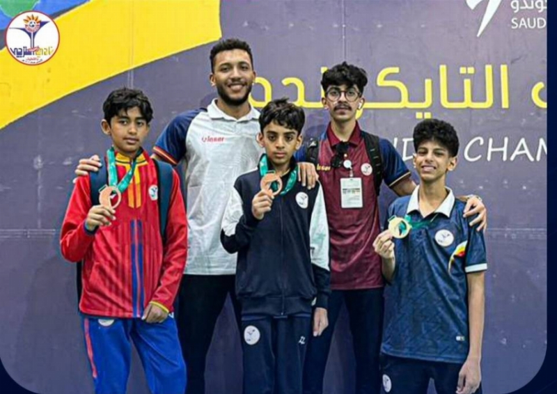 ثلاث ميداليات برونزية لنادي الترجي في بطولة المملكة للتايكوندو