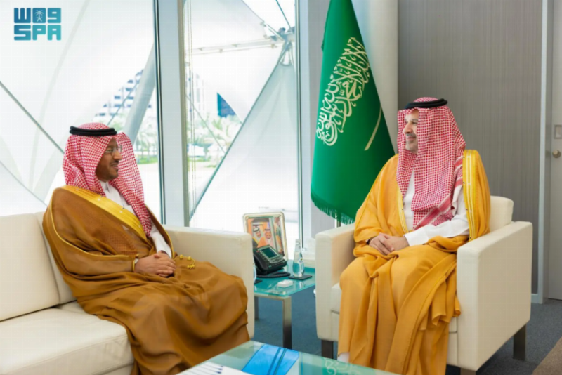 فيصل بن سلمان يهنئ ممثل وزارة التعليم في مجلسي “الدارة” ومكتبة الملك فهد