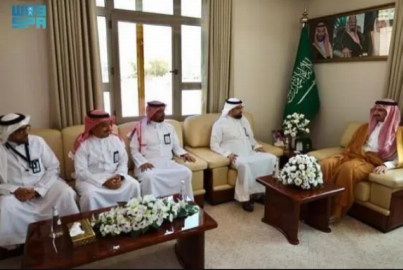محافظ بدر يلتقي فريق عمل من هيئة تطوير منطقة المدينة المنورة