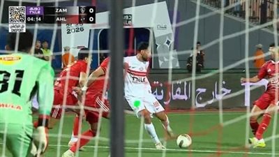 zamalek vs al ahly.. ملخص اهداف ونتيجه مباراة الأهلي والزمالك في الدوري المصري الممتاز بعد مرور 15 دقيقة