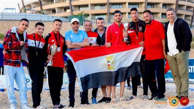 إنجاز جديد.. مصر تهيمن على بطولة أفريقيا للمصارعة الشاطئية بـ10 ميداليات