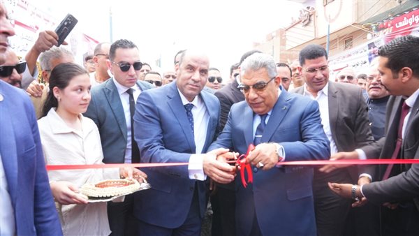 افتتاح وحدة تدريب مهني متنقلة بقرية طيبة في نبروه بحضور وزير العمل ومحافظ الدقهلية