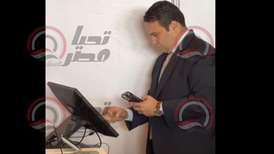 عبدالمنعم امام يدلي بصوته في انتخابات الهيئة العليا لحزب العدل.. فيديو