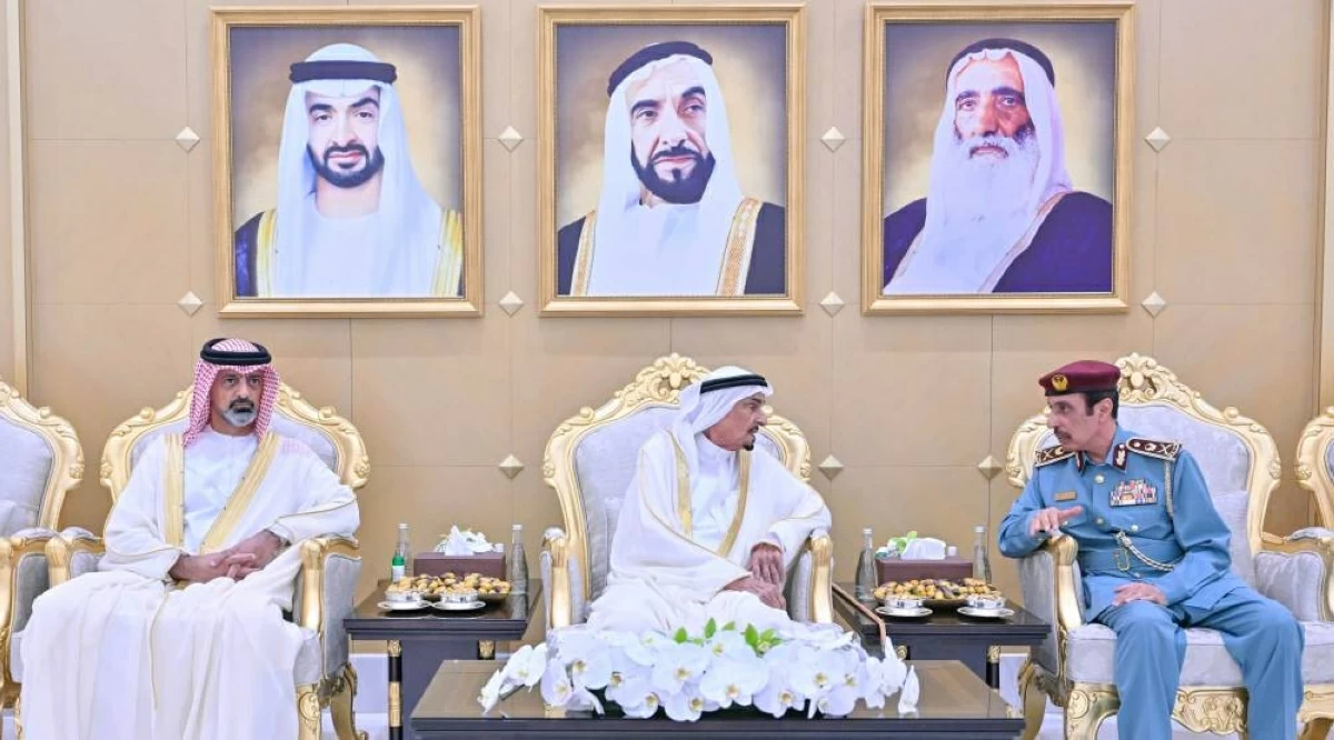 قيادات المنطقة تستقبل تهاني العيد رسميًا