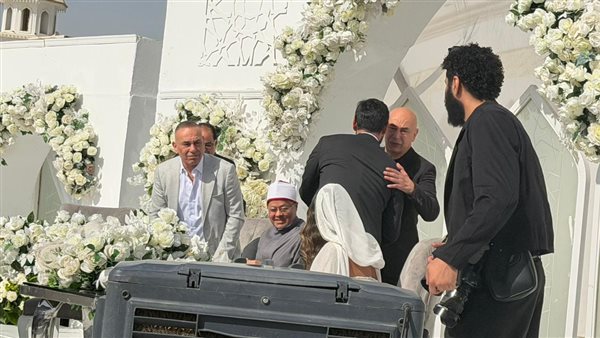 إبراهيم حسن يحتفل بزواج ابنته بحضور نجوم المجتمع والرياضة (صور)