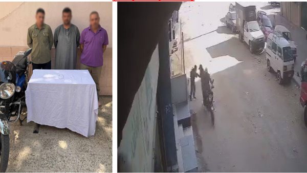 ضبط شخصين سرقا سلسلة ذهبية بأسلوب الخطف بالجيزة
