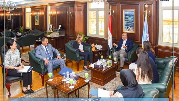 محافظ الإسكندرية يبحث مع قنصل عام فرنسا سبل التعاون المشترك ومتابعة عدد من المشروعات التنموية