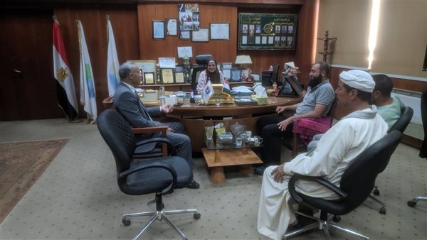 رئيس مياة بني سويف تبحث شكاوي ومطالب المواطنين بمركز الواسطي