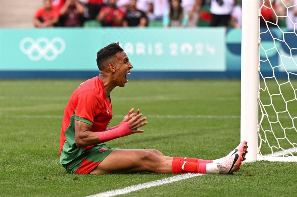 هدف ثالث للمغرب عن طريق سفيان رحيمي في شباك هايتي