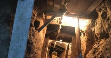 مصرع عامل خلال تنقيبه عن الآثار بمنطقة جبلية فى العياط