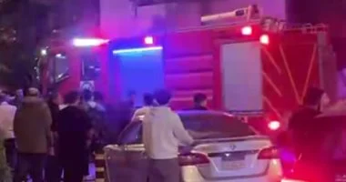 حريق يندلع داخل مطعم في نجع حمادي بمحافظة قنا