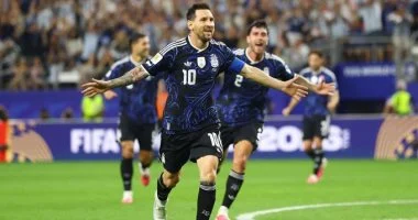 منتخب الأرجنتين يحقق العلامة الكاملة بثلاثية ضد الأردن في كأس العالم.. فيديو