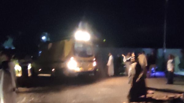 مصرع ربة منزل حامل في شهرها السابع وإصابة اثنين آخرين في حادث مروع بالفيوم