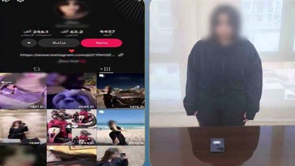 ضبط صانعة محتوي لنشرها مقاطع فيديو رقص بملابس خادشة للحياء