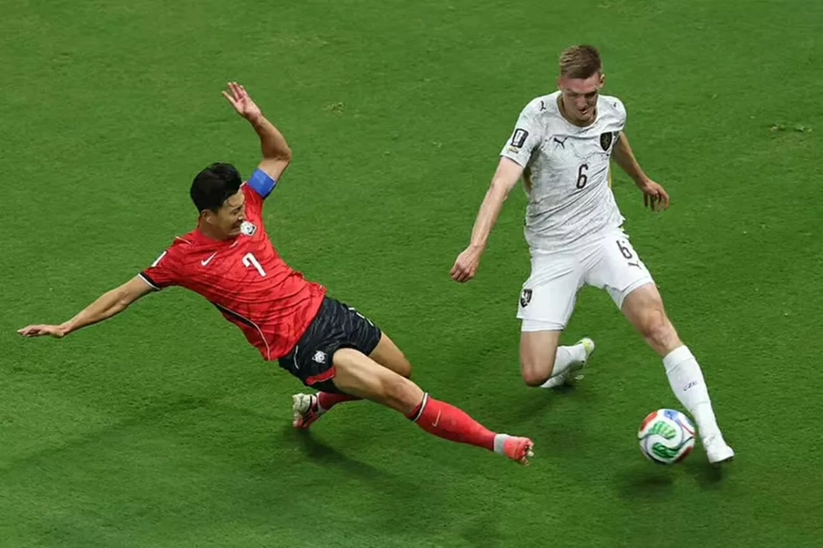 شاهد ملخص مباراة كوريا الجنوبية والتشيك (2 1) في كأس العالم