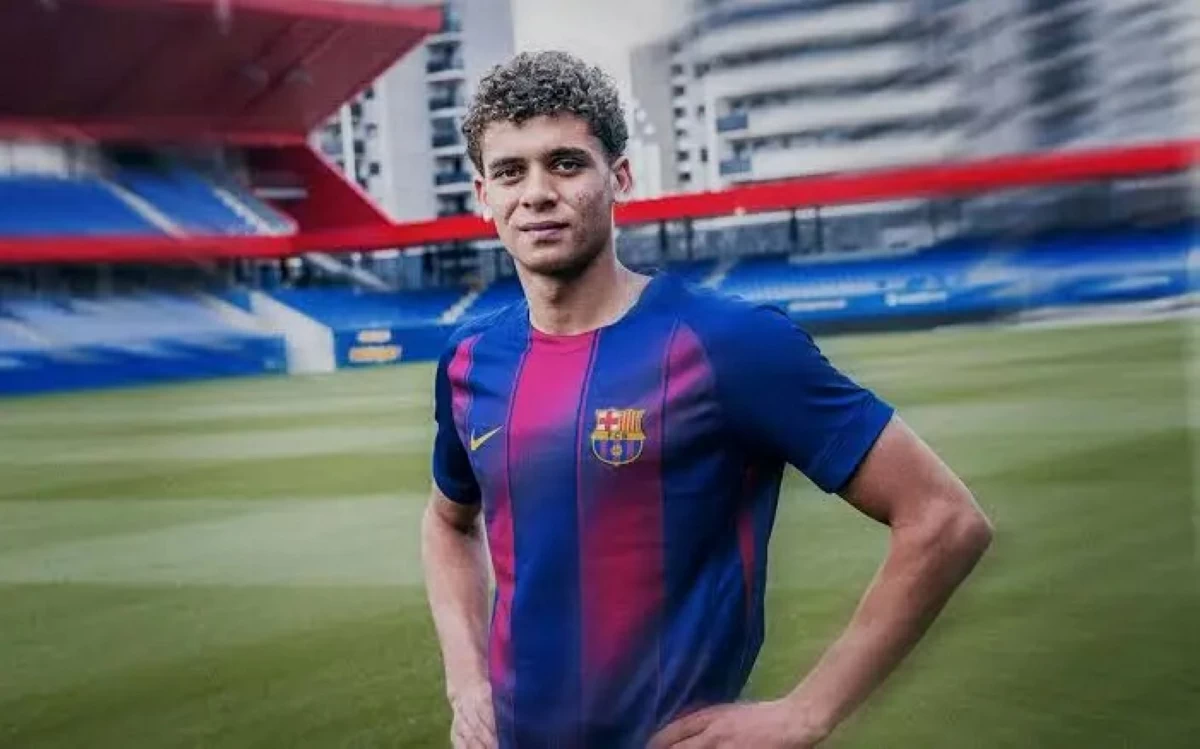 برشلونة يدعم حمزة عبد الكريم قبل مباراة مصر وبلجيكا